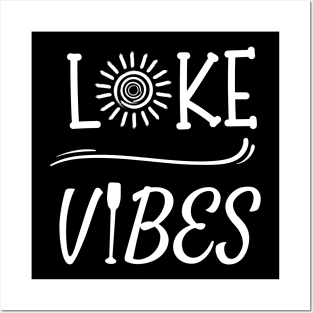 Lake Vibes-L Posters and Art